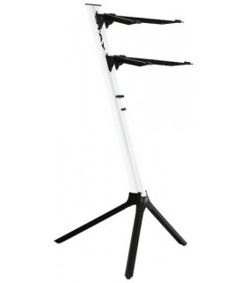 STAY MUSIC STANDS Stay 1100/2 - Slim Model - 290 Mm Curv - White