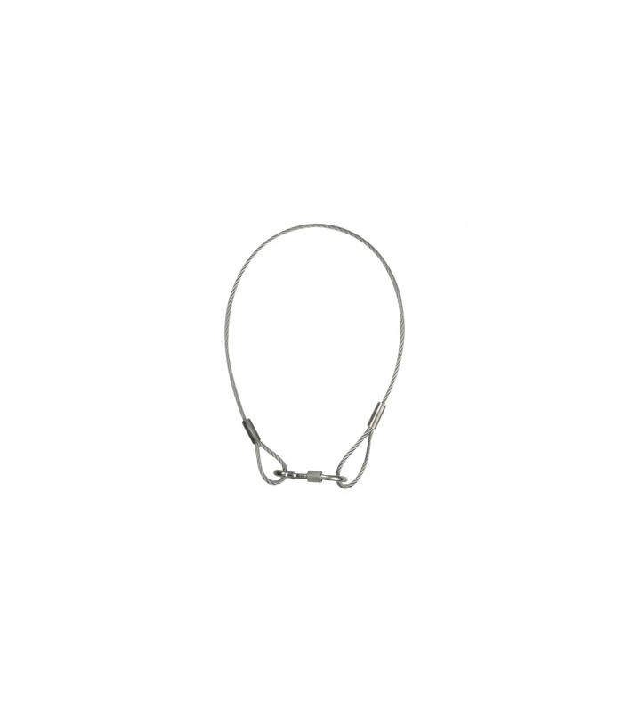 SHOWGEAR CAVO DI SICUREZZA 50cm 4mm 40kg