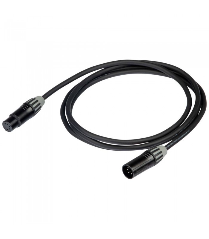 SAGITTER SG DMX5CLU02 CAVO DMX  XLR M/F 5 POLI SEETRONIC 2 METRI