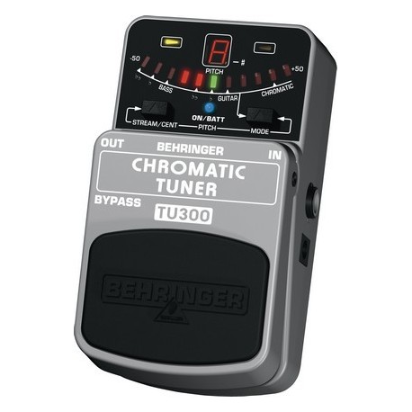 BEHRINGER TU300 CHROMATIC TUNER ACCARDATORE PER CHITARRA E BASSO