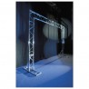 SHOWGEAR MOBILE DJ TRUSS STAND SUPPORTO TRALICCIO AMERICANA PER EFFETTI LUCE