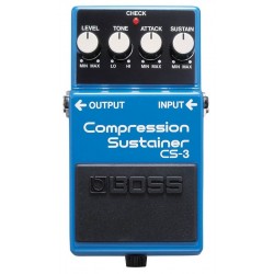BOSS CS3 COMPRESSION SUSTAINER EFFETTO  A PEDALE PER CHITARRA E BASSO
