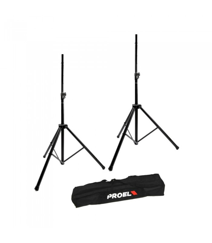 PROEL FRE300KIT COPPIA DI SUPPORTI PER CASSA CON BORSA PER IL TRASPORTO