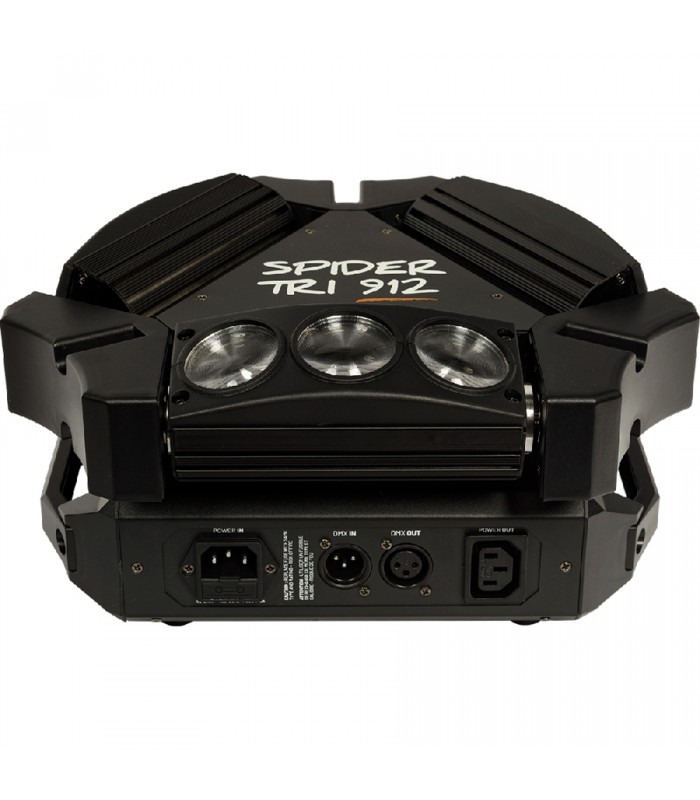Algam Lighting SPIDER-TRI-912 Mini Barre Motorizzate Beam 9x12W