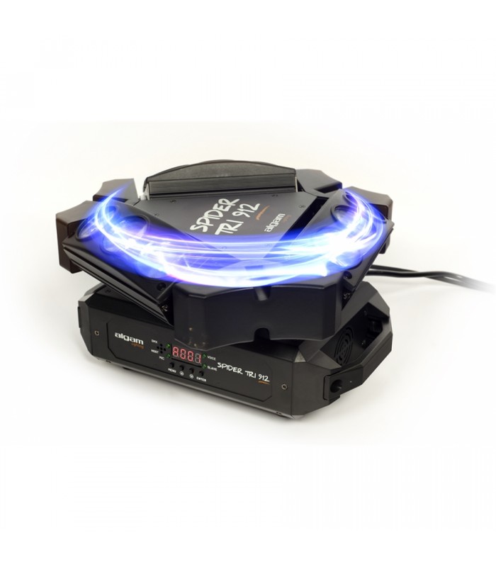 Algam Lighting SPIDER-TRI-912 Mini Barre Motorizzate Beam 9x12W