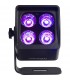 Algam Lighting EVENTPAR 44-QUAD-IP Par LED 4x4W IP65 a Batteria
