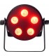 Algam Lighting SLIMPAR-510-QUAD Proiettore Par LED 5 x 10W RGBW