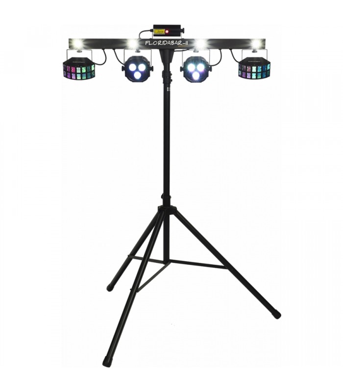 Algam Lighting FLORIDABAR-II Set Illuminazione Multieffetto