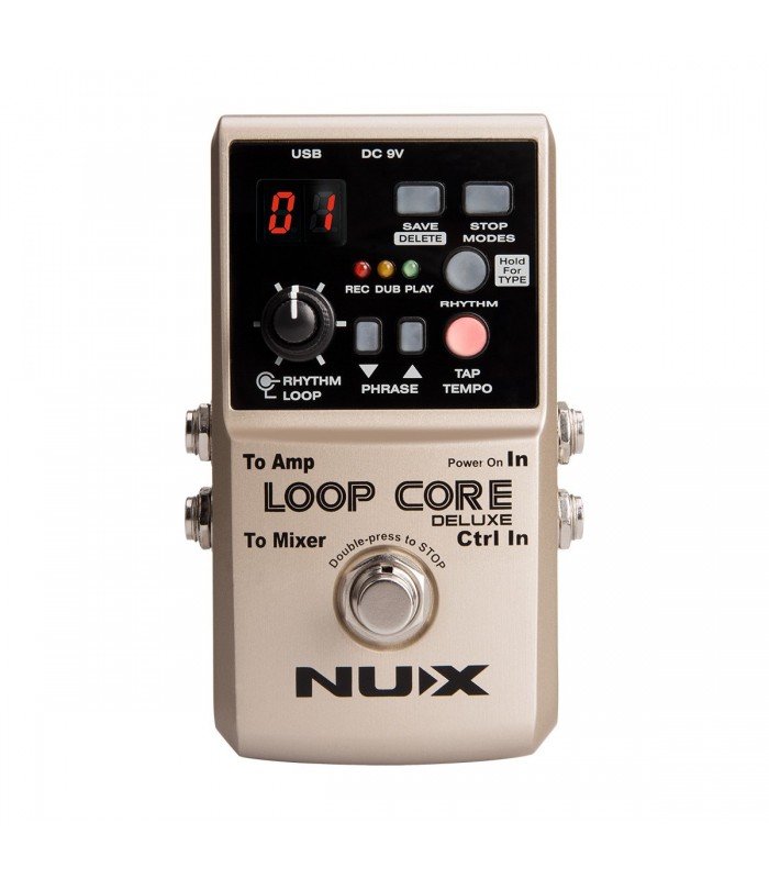 NUX LOOP CORE DELUXE BUNDLE (LOOP CORE DELUXE + NMP2 FOOTSWITCH)