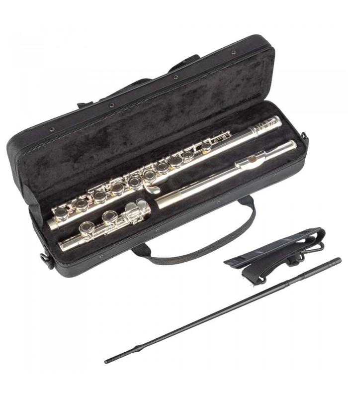 GRASSI SFL290 FLAUTO TRAVERSO A MECCANICA CHIUSA CON MI SNODATO