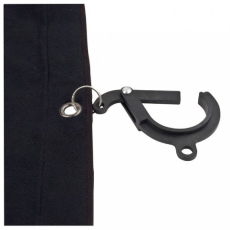 SHOWTEC RAPIDO CURTAINCLAMP 89097 GANCIO PER FONDALE SU TRALICCIO TRUSS 