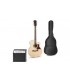MAXMusic ShowKit Elect. Accoust.Guit.Pck Nat.wd