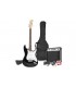 MAXMusic GigKit Electric Guitar Pack Black