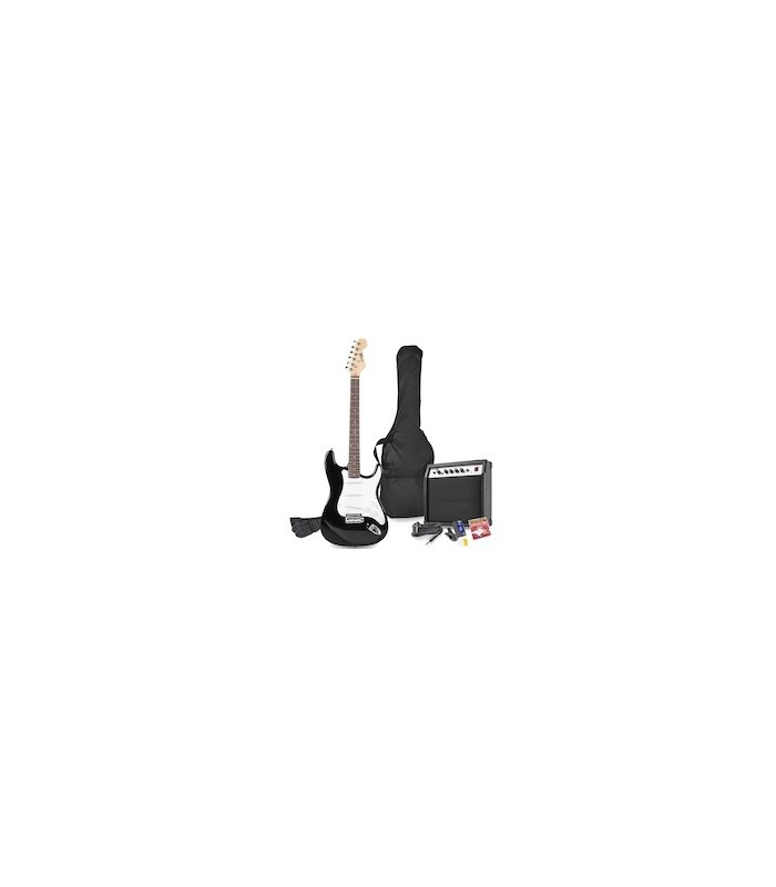 MAXMusic GigKit Electric Guitar Pack Black