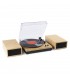 Fenton RP165L Record Player+Sp.BT LightWood
