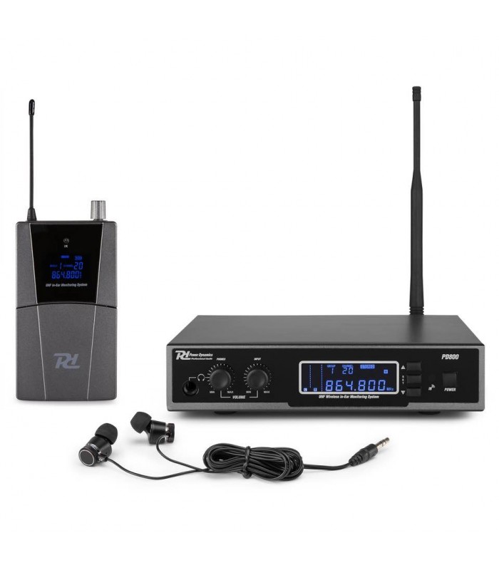 Power Dynamics PD800 InEar monitoring System UHF