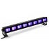 beamZ BUV83 LED bar 8x3W UV