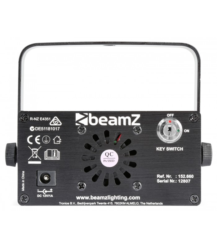 beamZ Bianca Double Laser RGB Gobo IRC