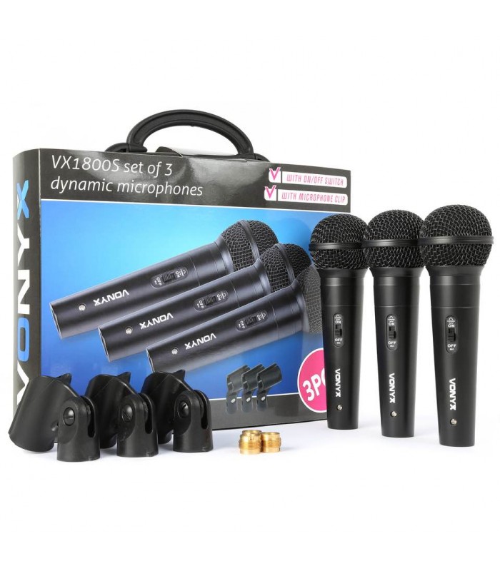 Vonyx VX1800S Dynamic Micro set 3pcs