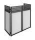 Vonyx DB4 Pro DJ Booth System 1.1m Lycra