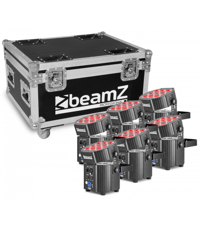 beamZPro BBP60 Uplight Set 6pc.9x12W 6in1 FC