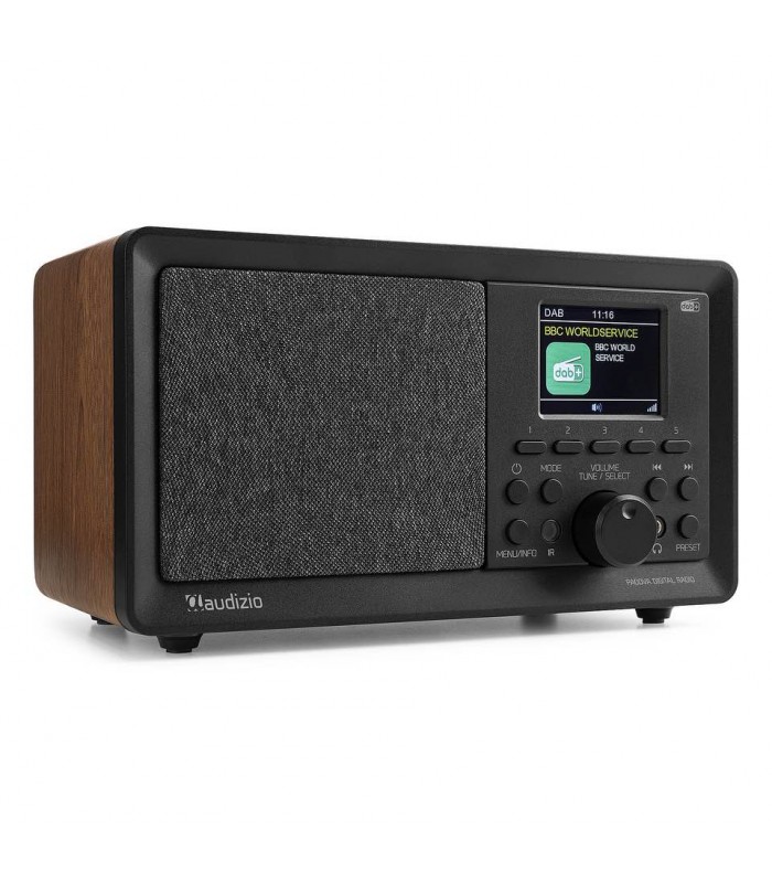 Audizio Padova DAB+Radio BT IRC Wood