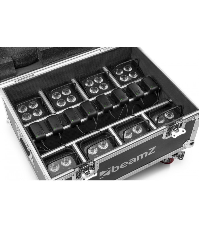 beamZPro FCC10 FlightCase for 8x BBP54xCharg