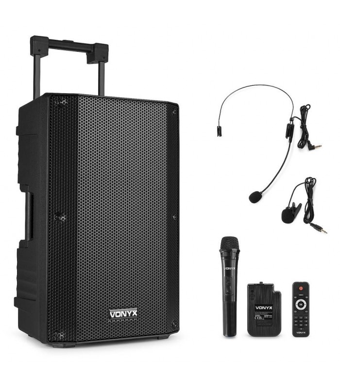 Vonyx VSA500-BP Port.System 12HH+BP UHF 