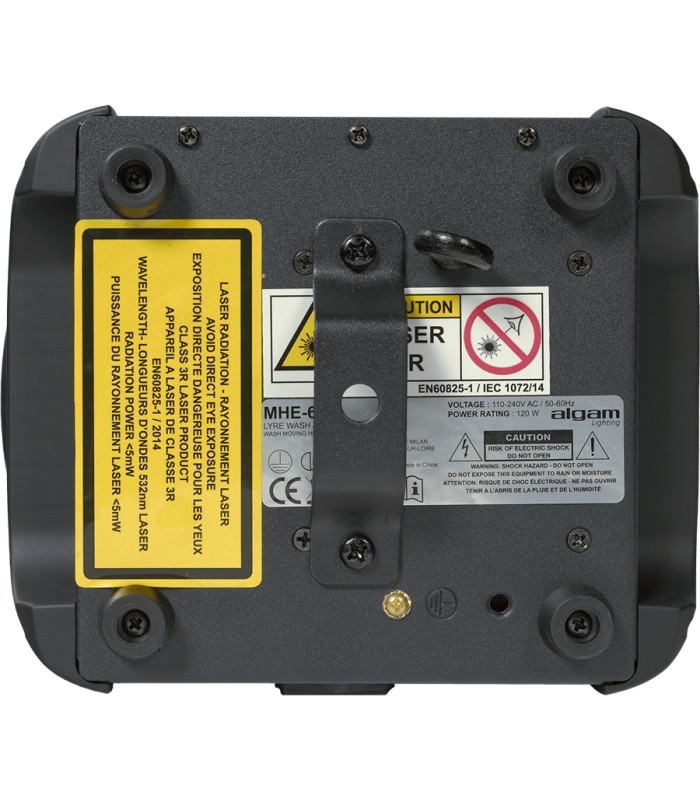 Algam Lighting MHE60 WASH Testa Mobile 60W + Laser