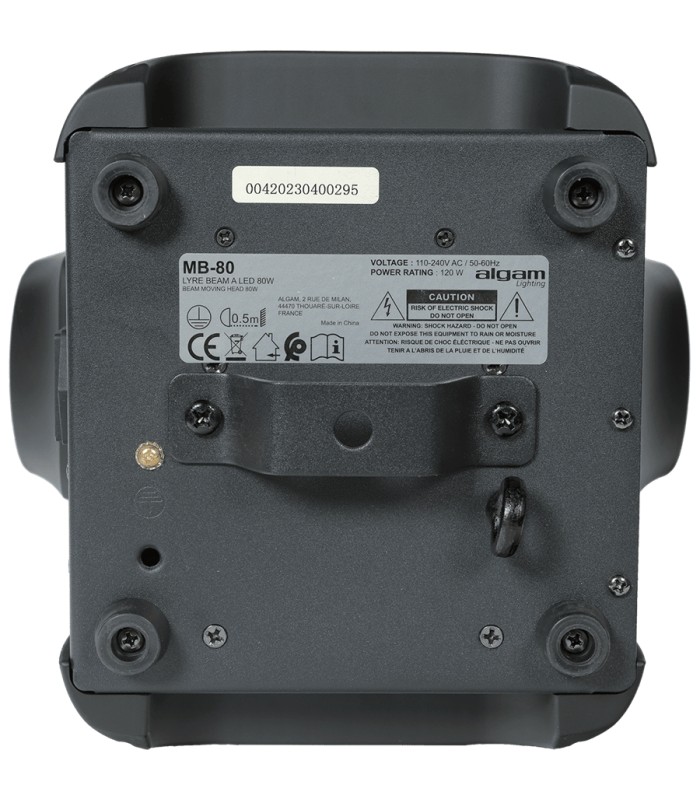 Algam Lighting MB80 BEAM Testa Mobile 80W