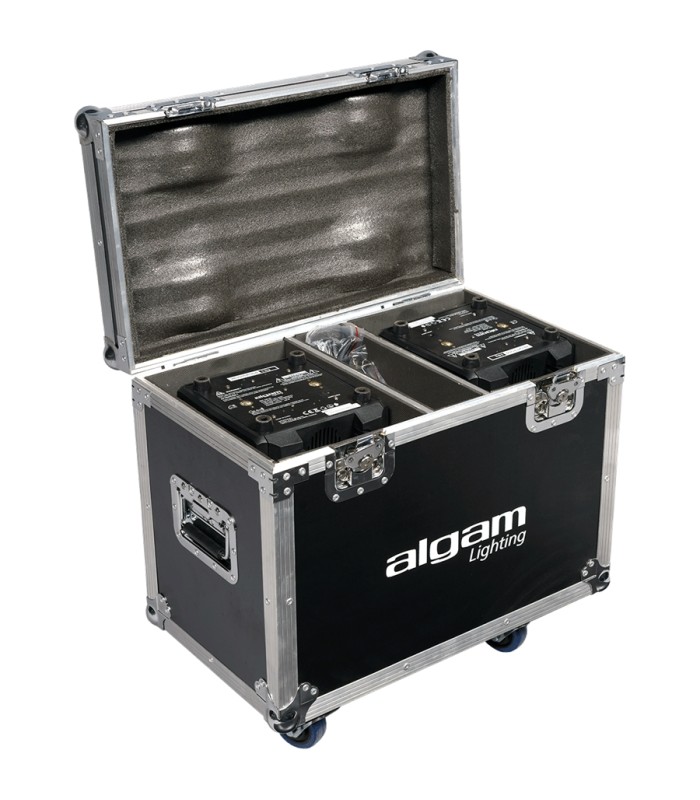 Algam Lighting MS100-FC FlightCase per 2 Spot MS100