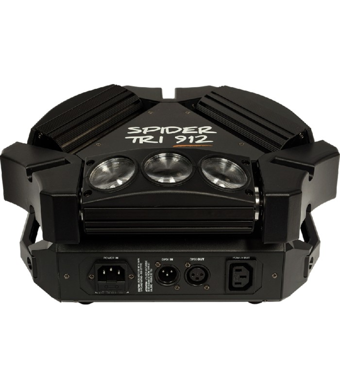 Algam Lighting SPIDER-TRI-912 Mini Barre Motorizzate Beam 9x12W
