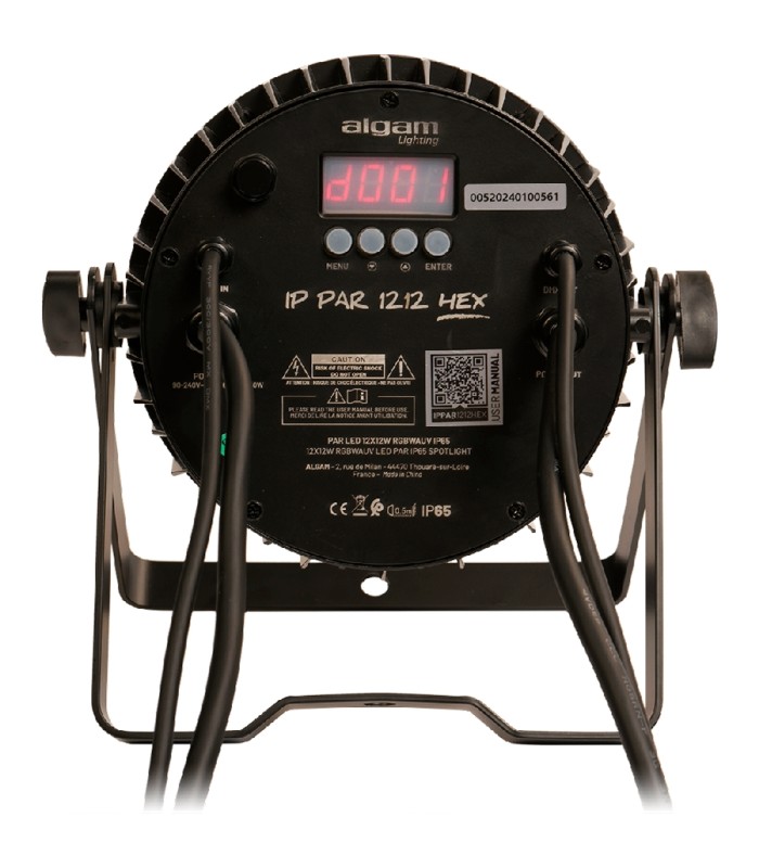Algam Lighting IP-PAR-1212-HEX IP Par LED 12x12W IP65