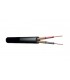 PD Connex RX42 Micr.Cab. 2C 6.5mm Black 100m