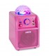 Vonyx SBS50P BT Karaoke Sp Mic LED PINK
