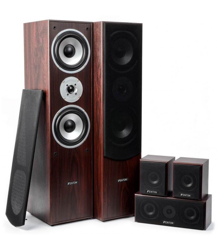 Fenton HF5W 5.0 Home Theatre System walnut