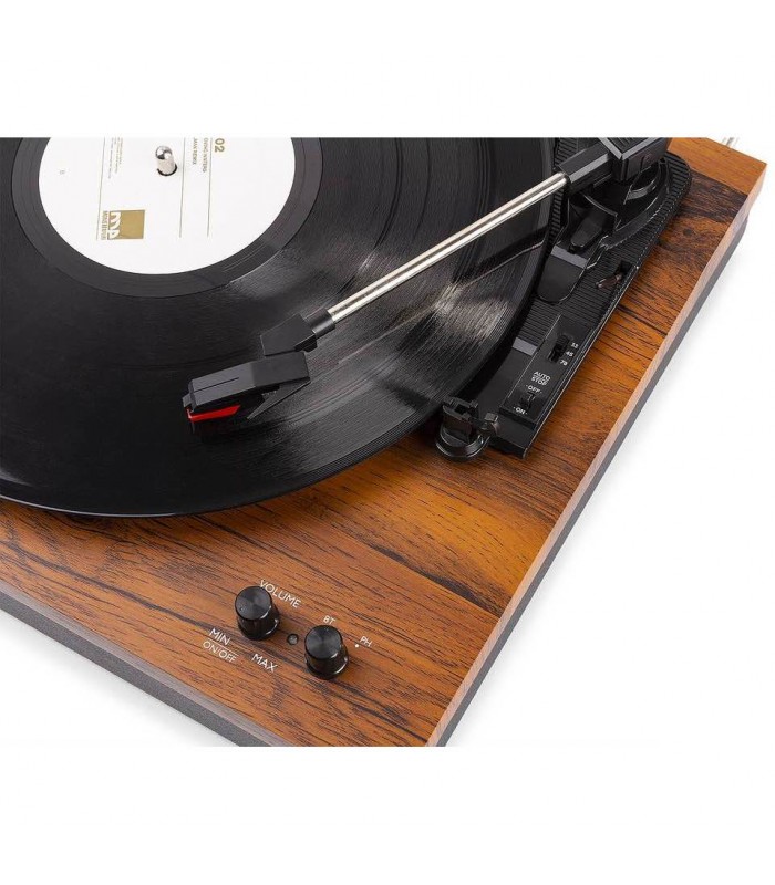 Fenton RP165 Record Player+Sp.BT Wood