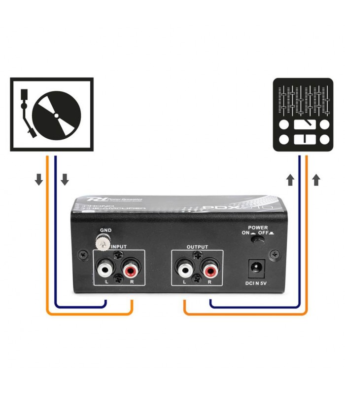 Power Dynamics PDX010 Phono Preamplifier