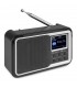 Audizio Parma Portable DAB+ BT FM Blk