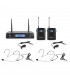 Vonyx WM62B Wirel.Micro UHF 16 Ch 2 Bodyp