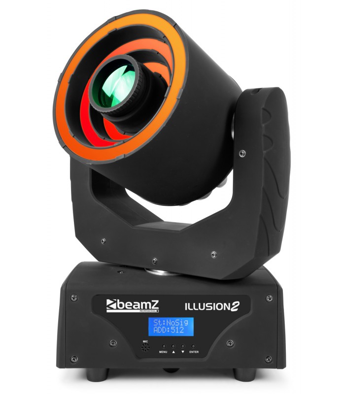 BeamZ Illusion II Testa Mobile 3 anelli LED 30W Spot