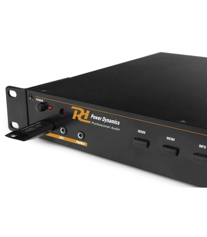 Power Dynamics PDC40 DAB+/FM/MP3 player 1U