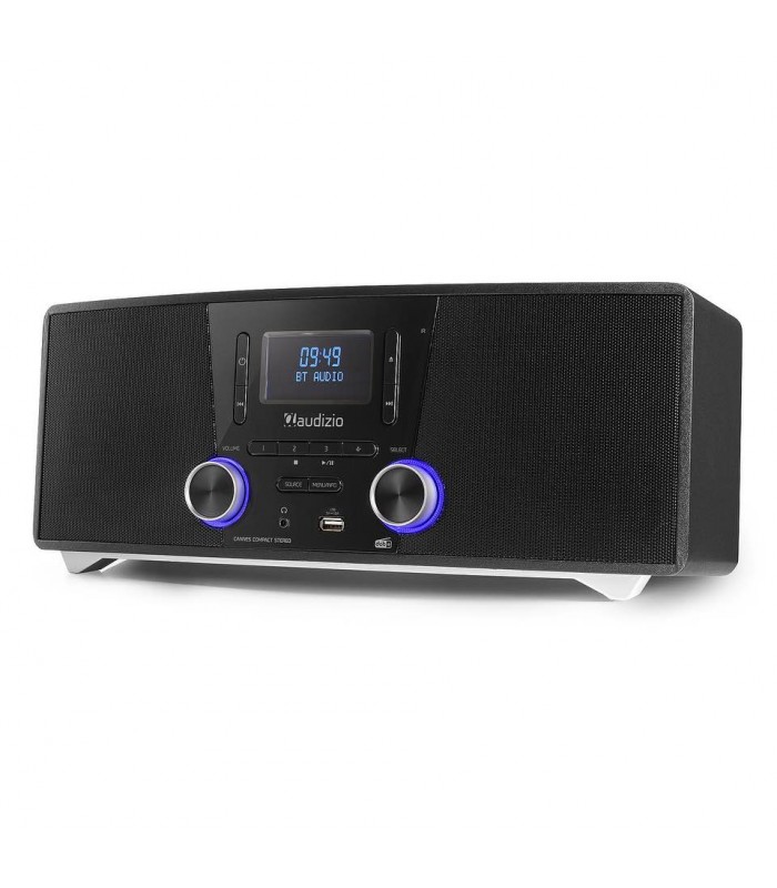 Audizio Cannes Compact Stereo DAB,CD,BT blk