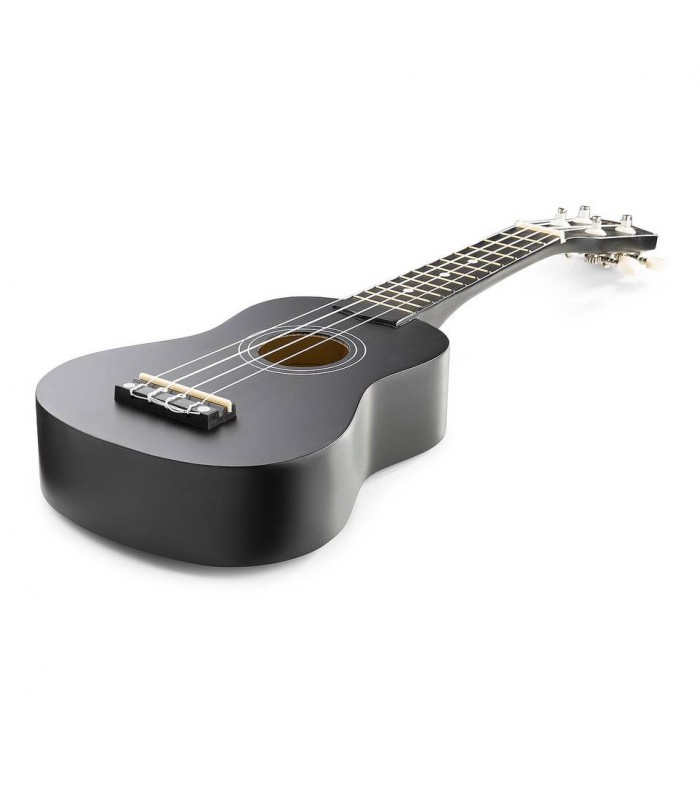 MAXMusic UKEY Ukulele Sopraan 21 Black