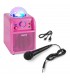 Vonyx SBS50P BT Karaoke Sp Mic LED PINK