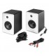 Vonyx SMN40W Act.StudioMonitor 4Pair Wht
