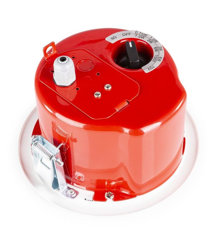 Power Dynamics CSF6 Ceiling Speaker with Cover 6,5” 100V