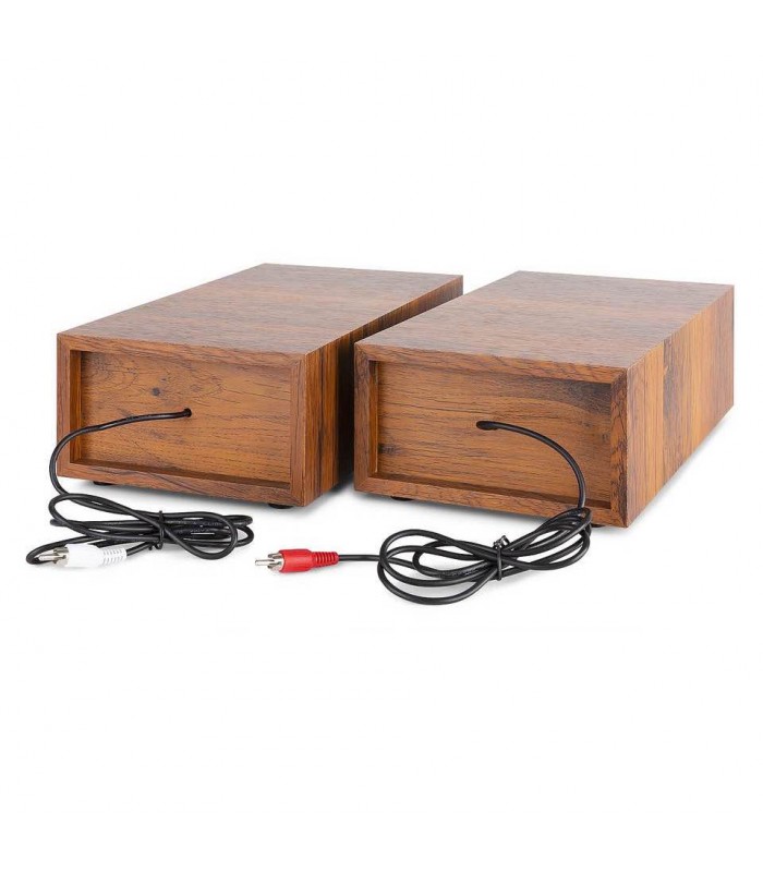 Fenton RP165 Record Player+Sp.BT Wood