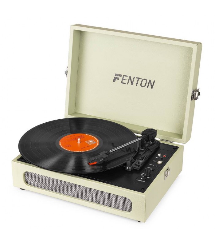 Fenton RP118C Record Player BTout Green
