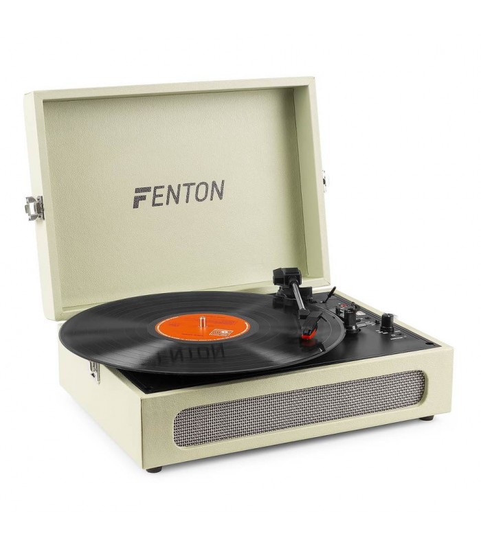 Fenton RP118C Record Player BTout Green